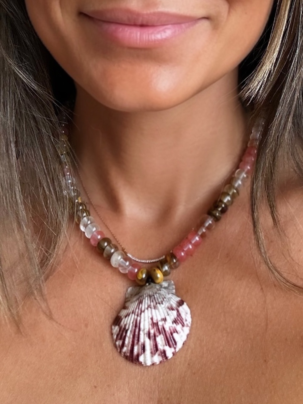 Seashell necklace
